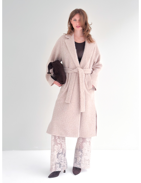 Cappotto Con Cintura