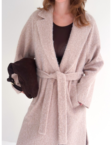 Cappotto Con Cintura