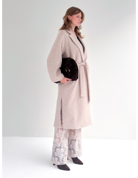 Cappotto Con Cintura