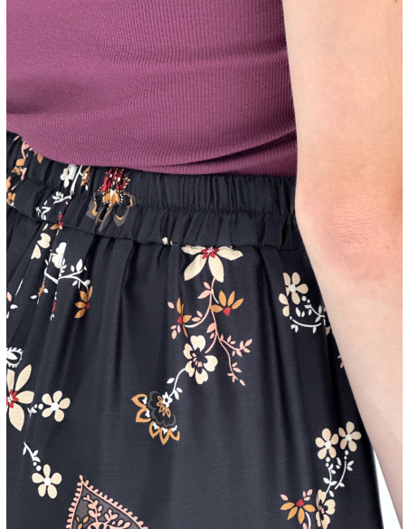 Tank Top in cotone elasticizzato a coste