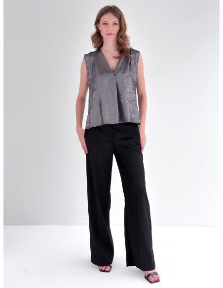 laminated-effect Top