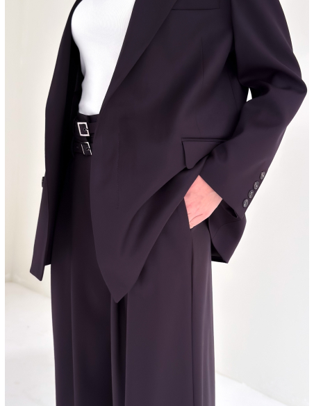 asymmetric over cut jacket