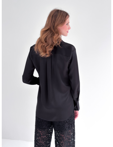 Camicia in Raso di Viscosa