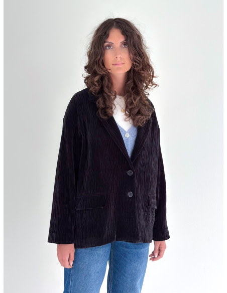 Giacca in velluto a coste oversize