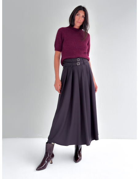 Maxi Gonna con doppio Cinturino