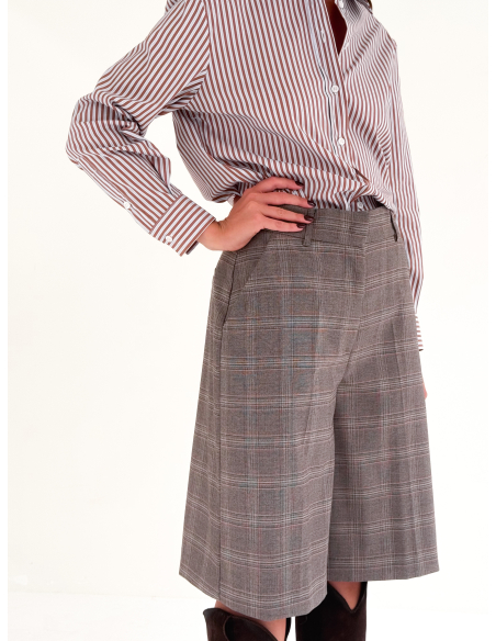 Bermuda shorts in Prince of Wales check