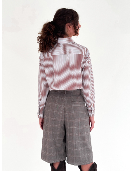 Bermuda shorts in Prince of Wales check