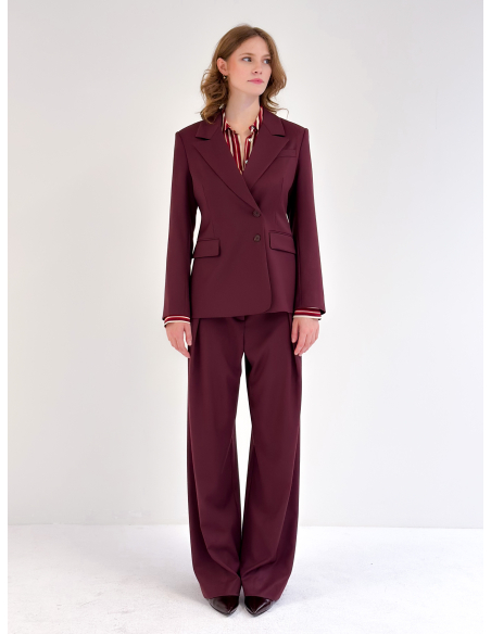 Camicia a Righe in Viscosa