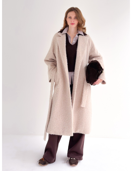 Cappotto Con Cintura