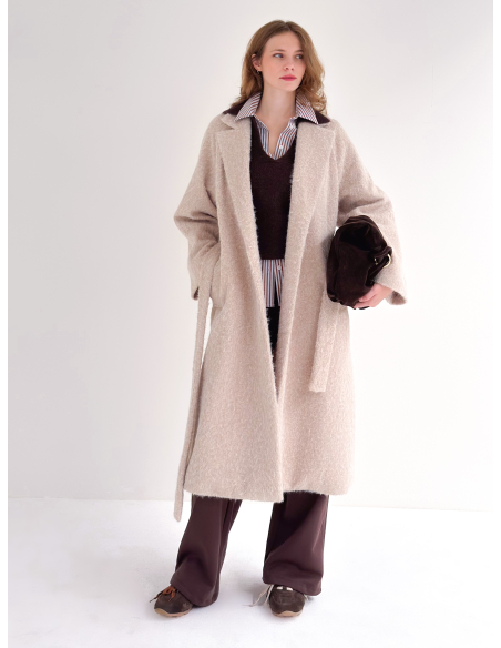 Cappotto Con Cintura