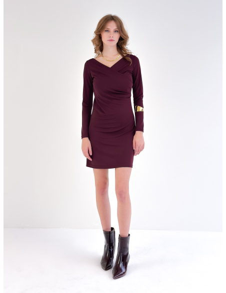 Mini Dress Drappeggiato