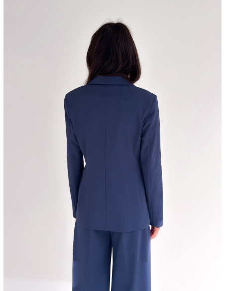 Milan-style double-breasted blazer