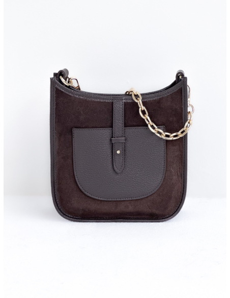 Janette Brown suede Bag