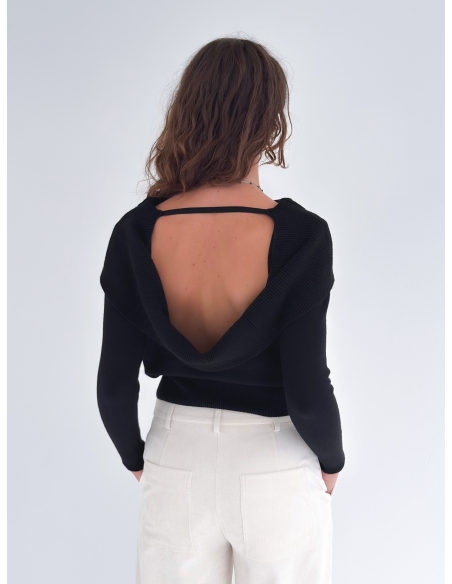 Maglione Open Back