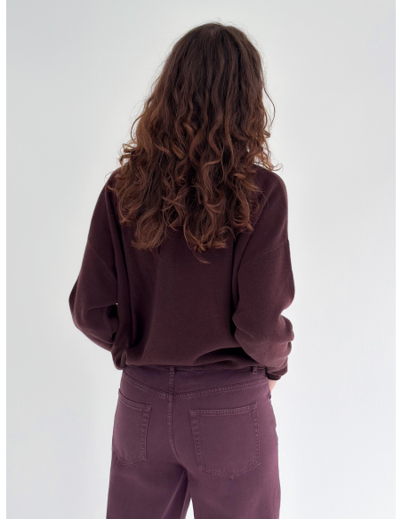 Maglione Giro Collo in 100% lana