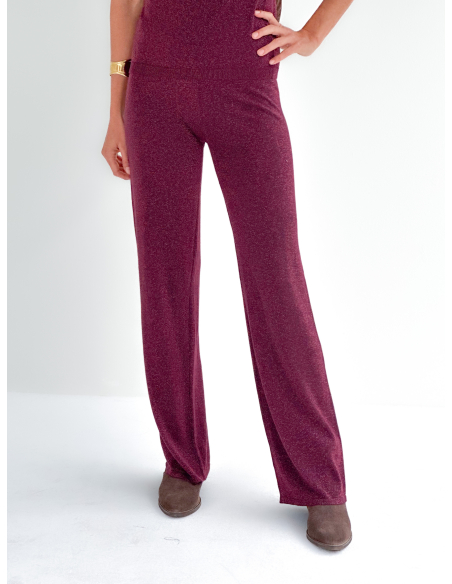 Lurex Kinitted Trousers