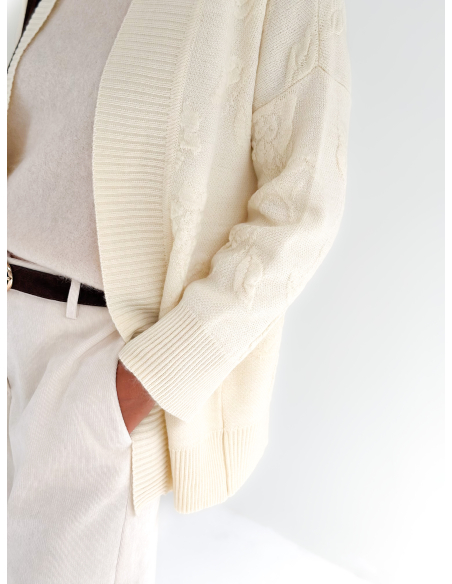 Cardigan Jacquard