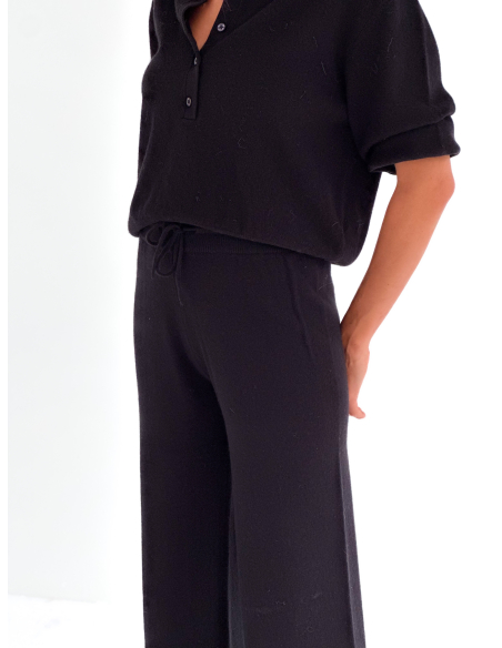 100% Wool Knitted Trousers