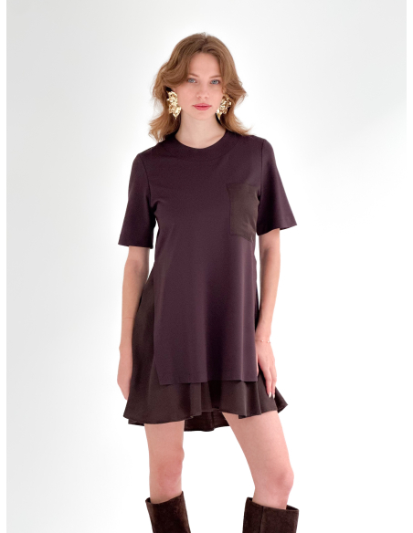 Milan Dress with Ruffles