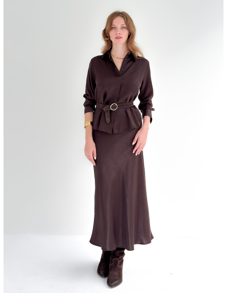 Viscose Satin Shirt Blend