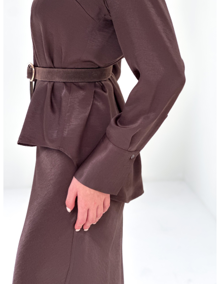 Viscose Satin Shirt Blend