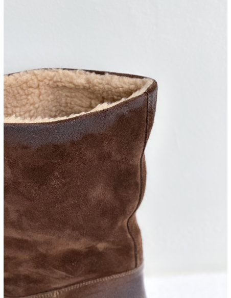 Suede Ankle Boot