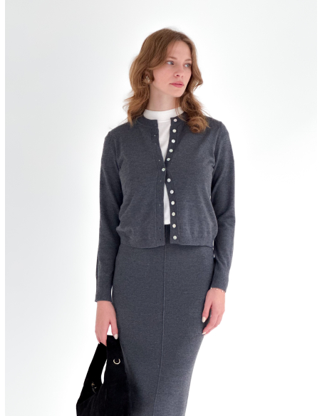 Classy Wool Blend Cardigan