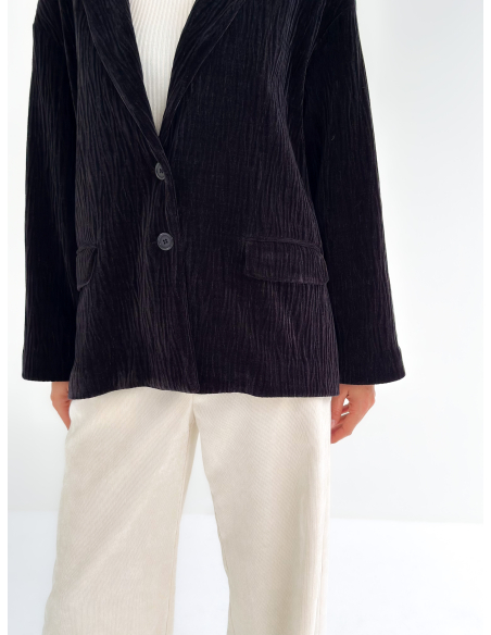 Giacca in velluto a coste oversize