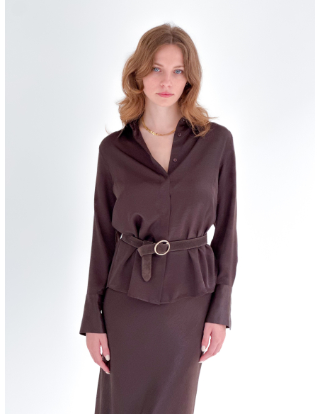 Viscose Satin Shirt Blend