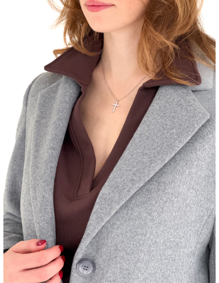 Cappotto Corto Monopetto