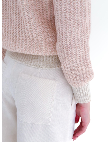 Maglia Traforata con filo lurex