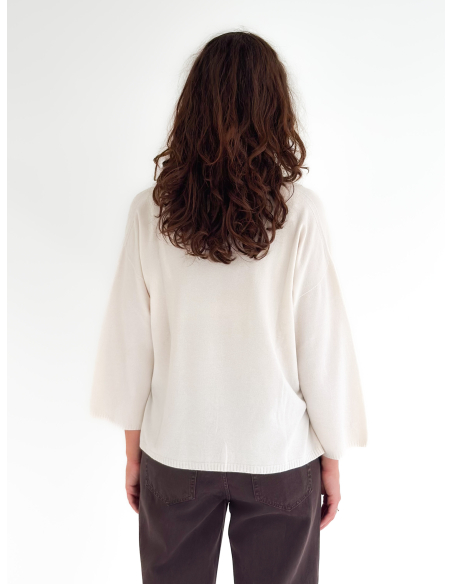 Viscose blend polo shirt