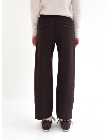 Pantalone in Drill di cotone