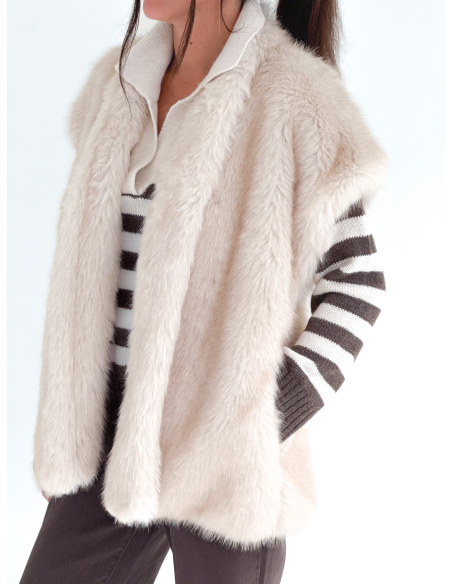 Faux Fur Vest