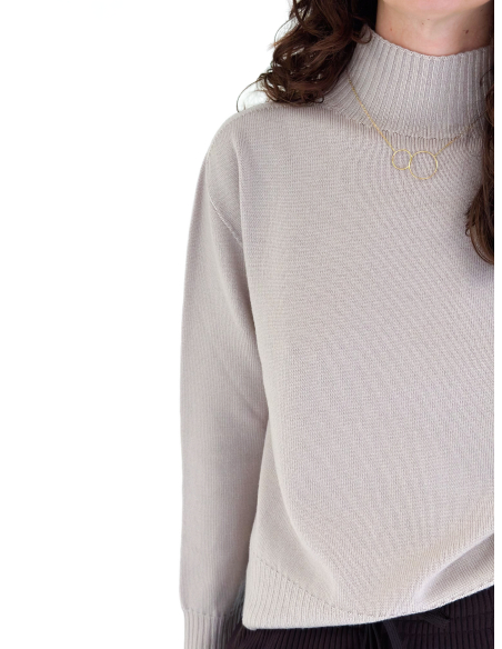 copy of High Neck Sweater 100% Wool