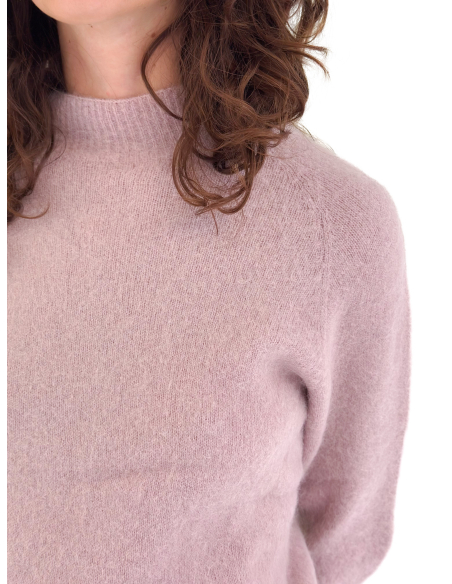 Maglione a mezzo collo in Misto lana