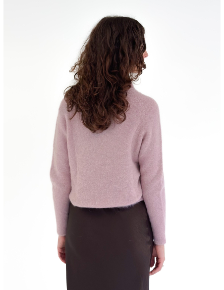 Wool Blend Half-Neck Sweater