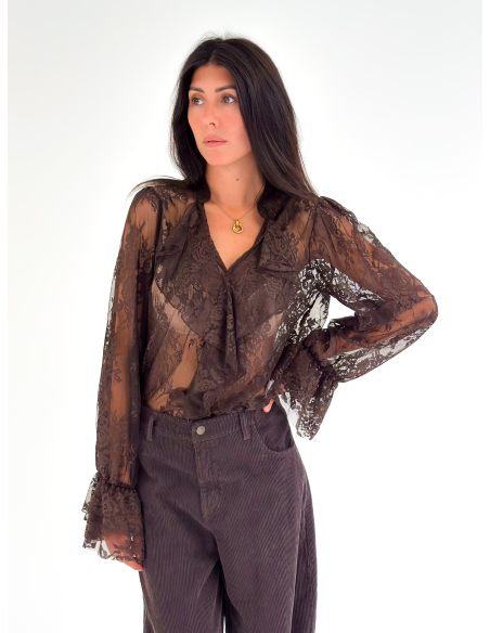 Blusa in Pizzo