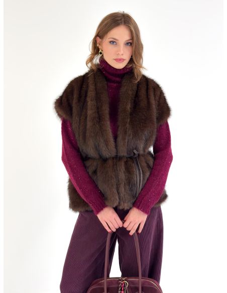 Faux Fur Vest