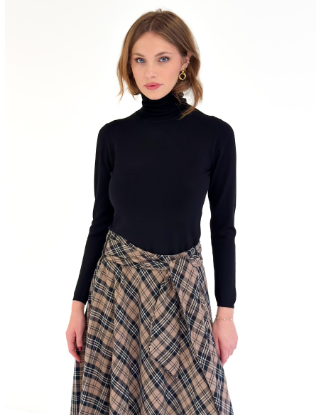 Viscose Blend Turtleneck