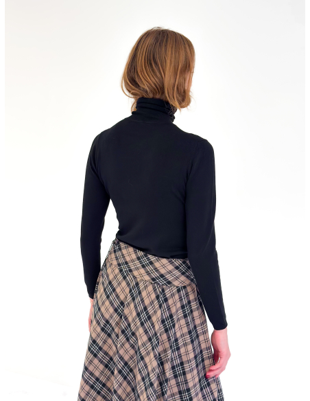 Viscose Blend Turtleneck