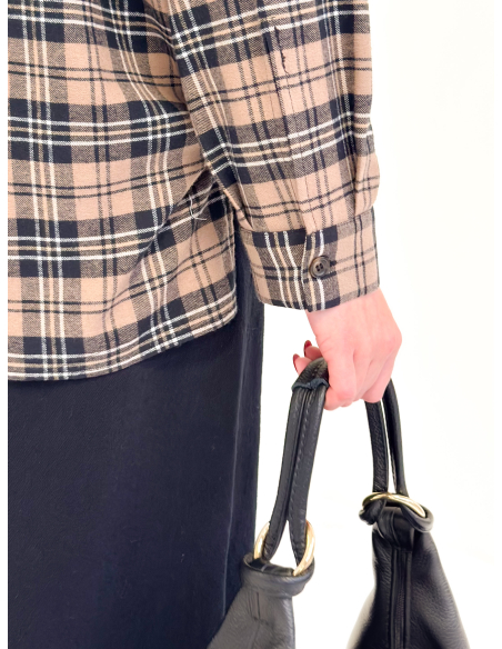 Checked Flannel Overshirt