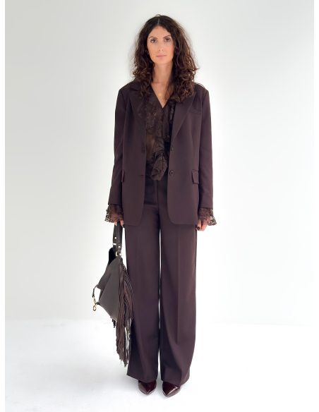 Giacca monopetto Oversize