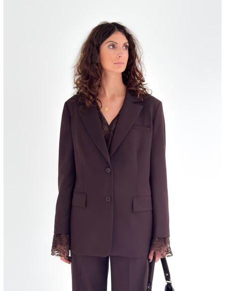 Giacca monopetto Oversize