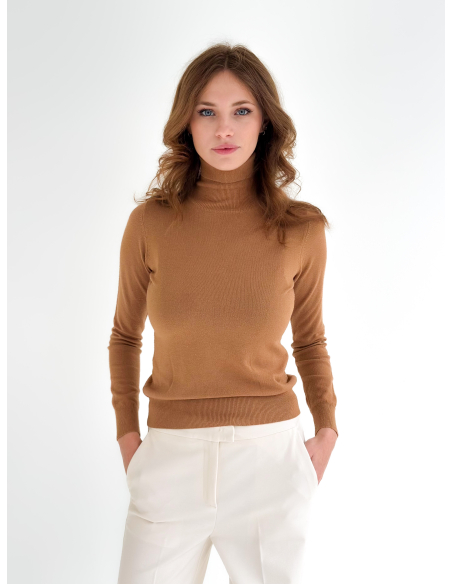 Viscose Blend Turtleneck