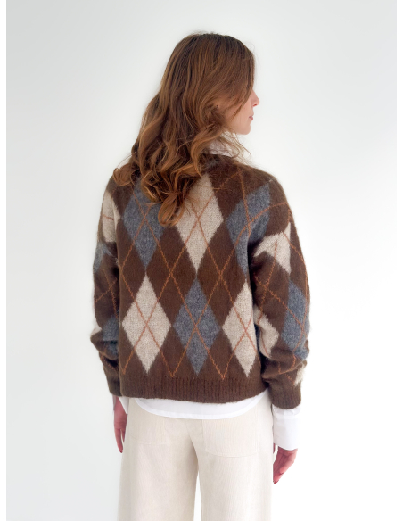 Maglione Boxi a Rombi