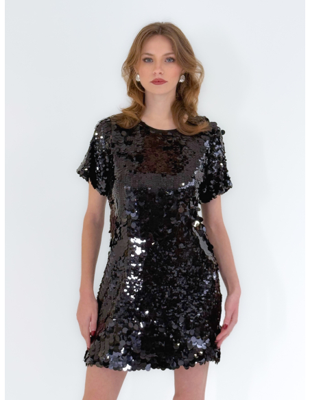 Sequin Black dress