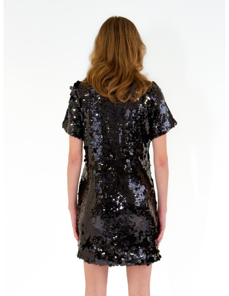 Sequin Black dress
