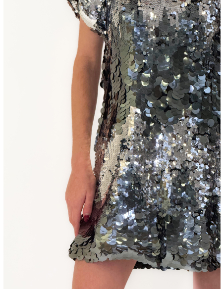 Abito Grey in paillettes