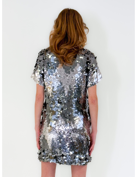 Abito Grey in paillettes